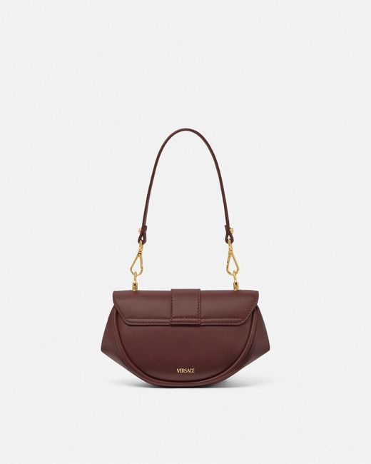 Versace Brown Virtus Small Shoulder Bag