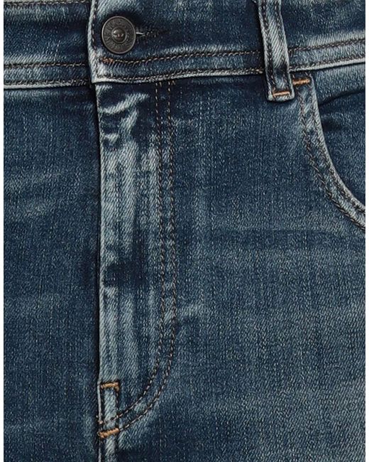 DIESEL Blue Solid Skinny Jeans