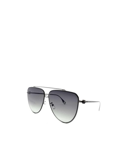 Fendi Blue Logo Sunglasses
