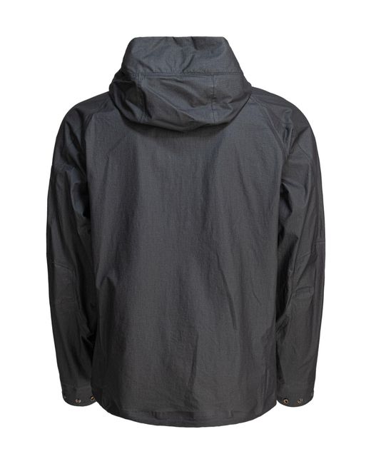 C P Company Gray Hooded Jacket for men