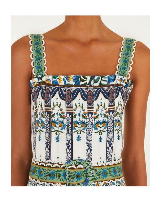 Farm Rio Blue Manoela Dress