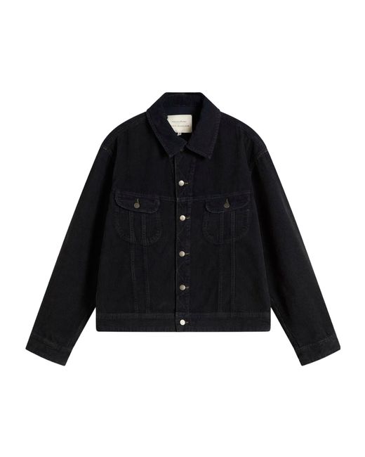 Studio Nicholson Black X Aaron Levine Collaboration Derby Long-Sleeved Casual Jacket for men