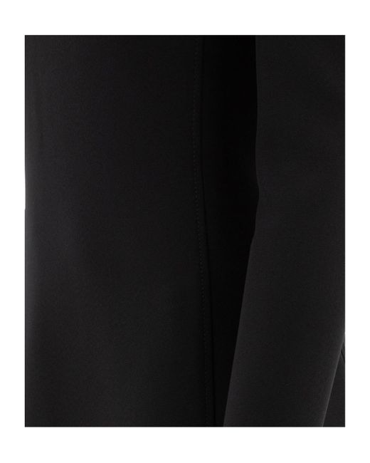 Emilio Pucci Dress With Contrasting Collar in Black | Lyst