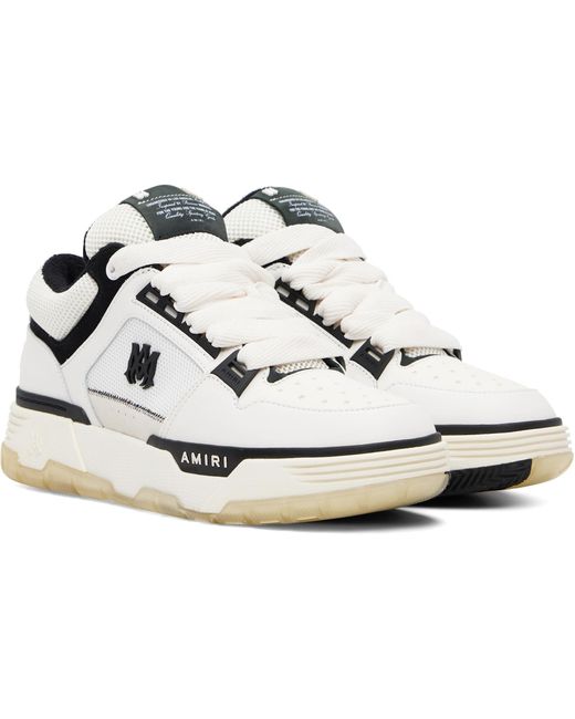 Amiri White Ma-1 Lace-Up Sneakers for men