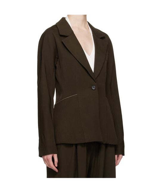 Co. Black Button Blazer