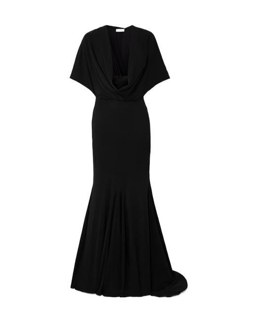 Magda Butrym Black Hooded Dress