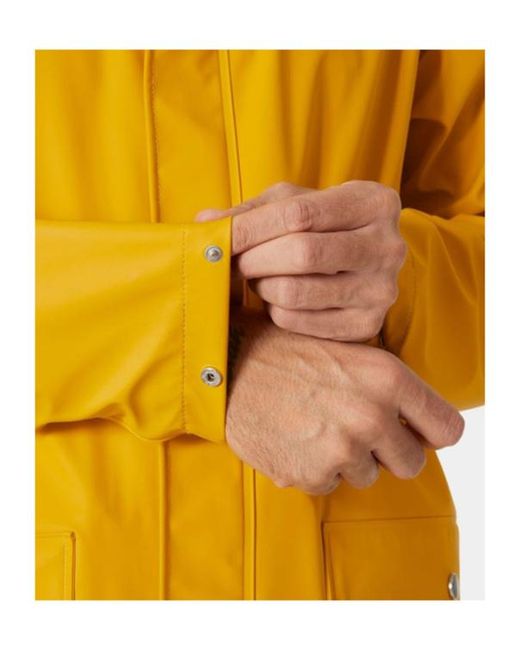 Helly Hansen Yellow Moss Raincoat for men