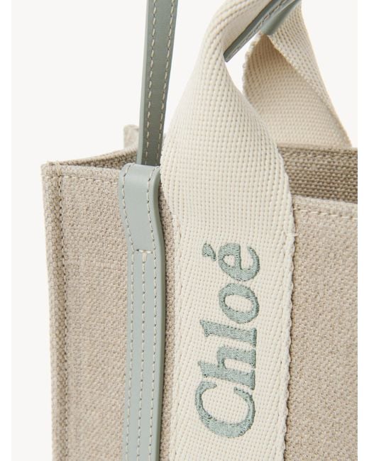 Chloé Metallic Chloé Woody Mini Shoulder Bag