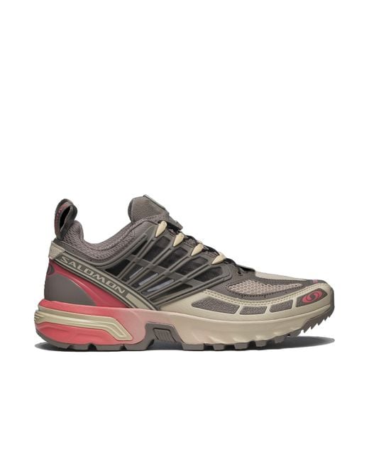 Salomon Lab Brown Salomon Acs Pro Logo Printed Sneakers for men