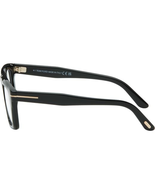 Tom Ford White Eyewear Rectangle Frame Glasses for men