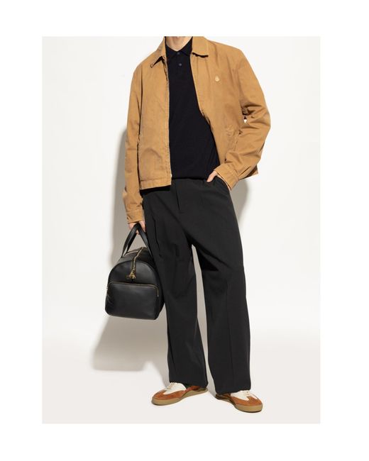 Paul Smith Brown Ps Paul Smith Logo Stamp Sports Shoes for men