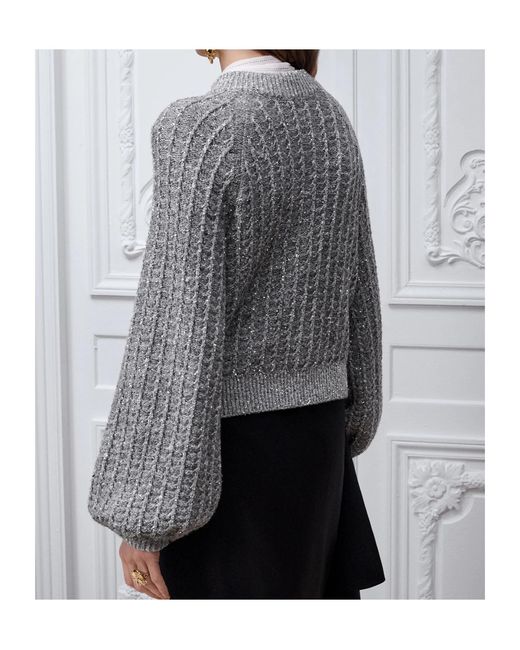 Dior Gray Cardigan