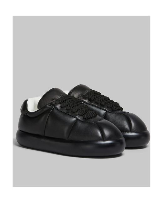 Marni Black Tie Low Upper Board Shoes for men