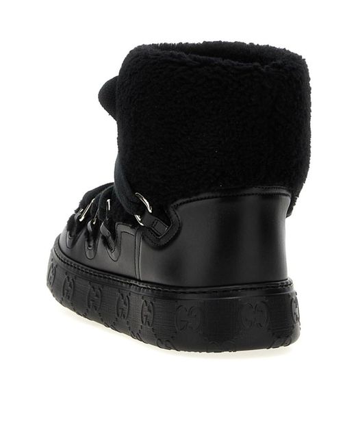 Gucci Black Flat Shoes