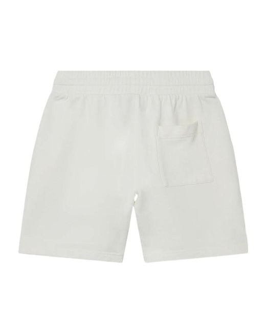 Casablanca White Drawstring Shorts for men