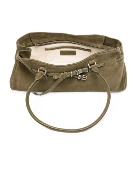 MARGE SHERWOOD Green Soft Grandma Shoulder Bag