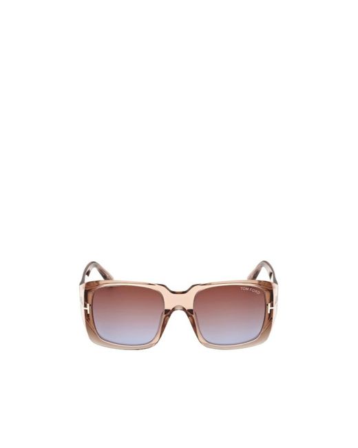 Tom Ford Pink Ryder 02 Square-Frame Sunglasses