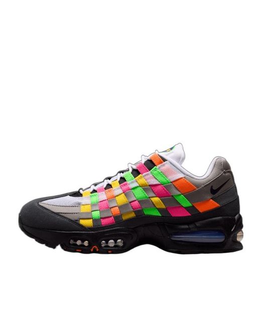 Nike Multicolor Air Max 95 Woven Low-Top Sneakers for men