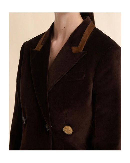 Marni Black Velvet Blazer