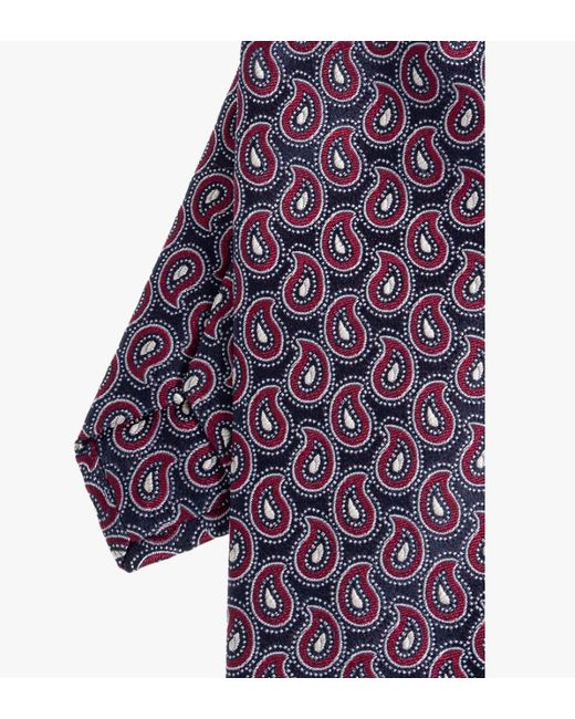 Etro Purple Paisley Tie for men