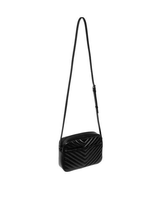 Saint Laurent Black Lou Camera Bag