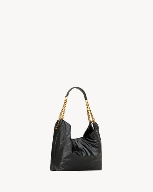 Saint Laurent Black Hortense Small