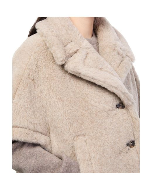 Max Mara Natural Teddy Cape