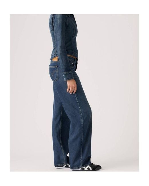 Levi's Blue Low Loose Jeans