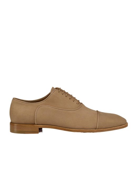 Christian Louboutin Brown Lace-Up Business Dress Shoes for men