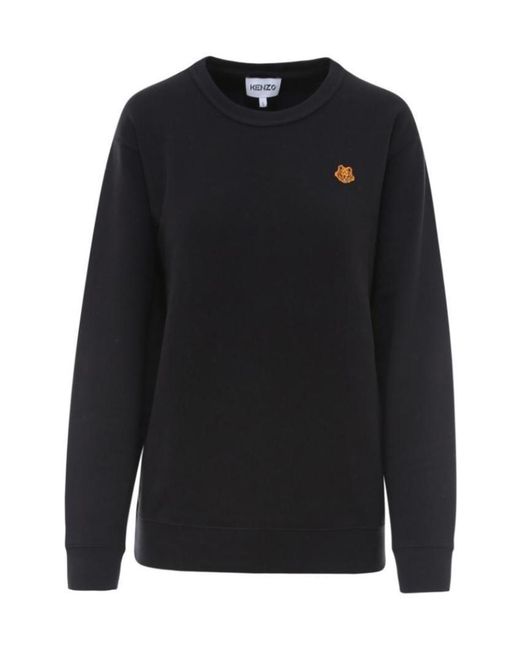 KENZO Black Tiger Crest Sweatshirt