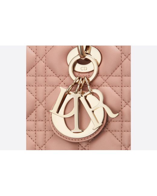 Dior Pink Medium Lady Bag