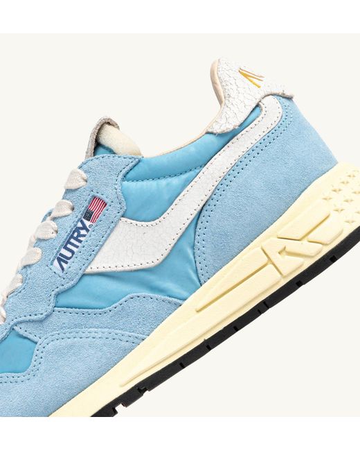 Autry Blue Retro Runner Sneakers