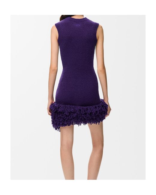 Loewe Purple Dress