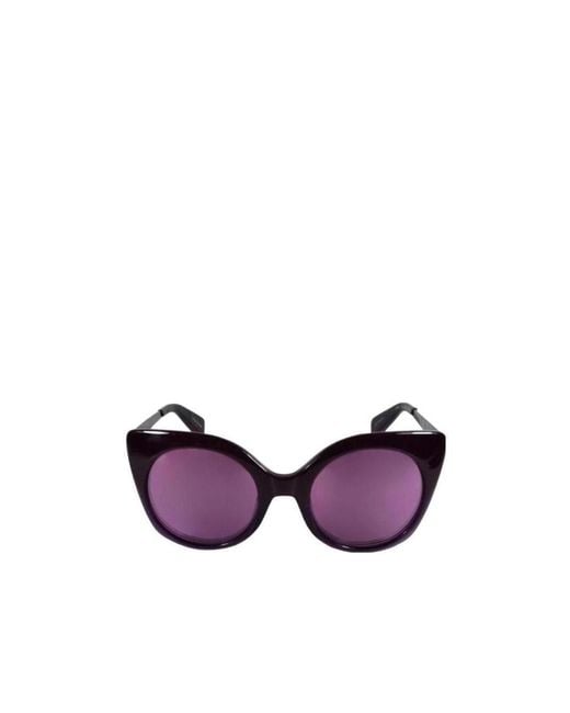 Yohji Yamamoto Purple Cat Glasses Sunglasses
