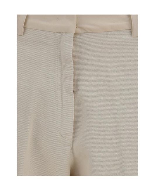 Forte_forte Gray Wide-Leg Chino Pants