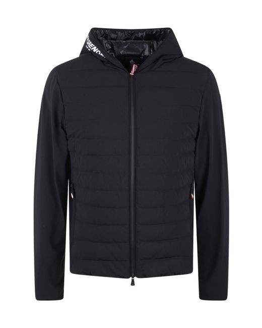 Moncler Blue Grenoble Padded Zip-Up Cardigan for men