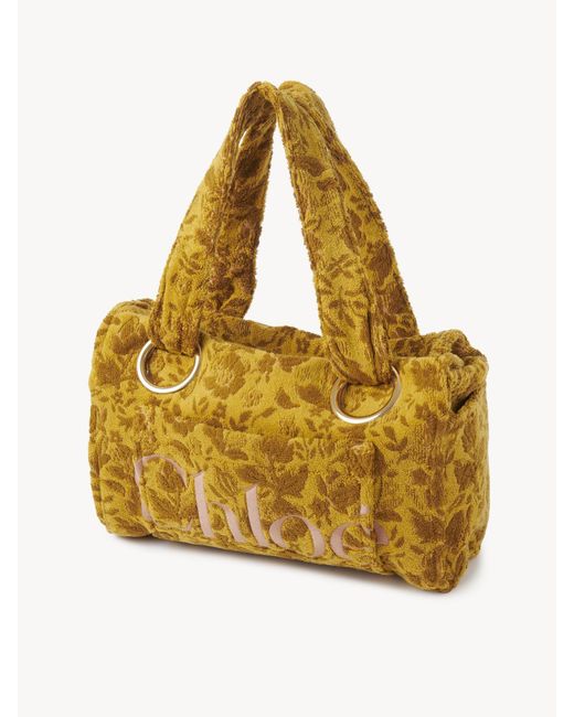 Chloé Metallic Chloé Large Terry Plage Tote Bag