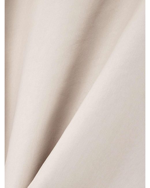 Brunello Cucinelli White Tulle Dress