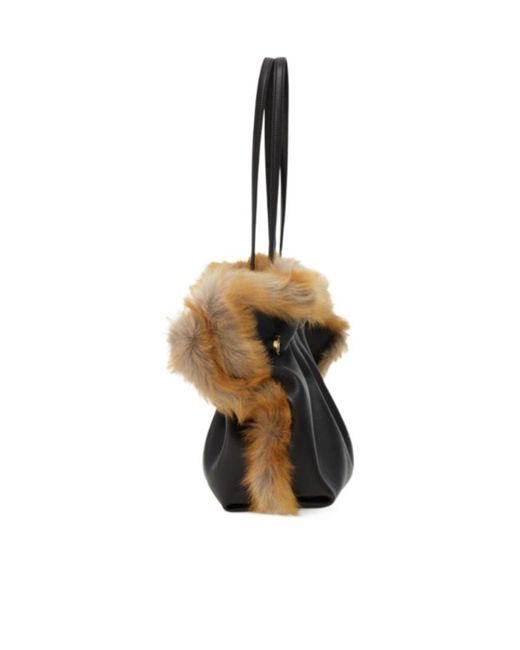 Ferragamo Black Medium Shoulder Bag