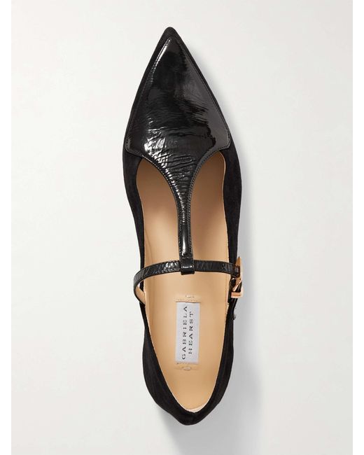 Gabriela Hearst Black Liv Ballet Shoes