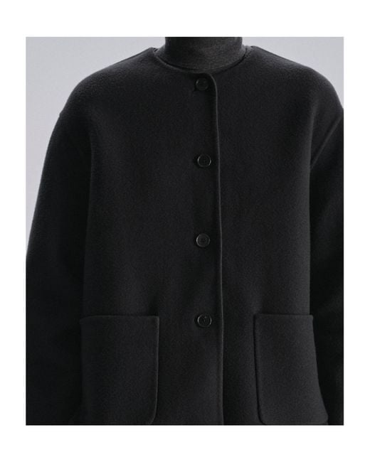 The Row Black Quintus Jacket