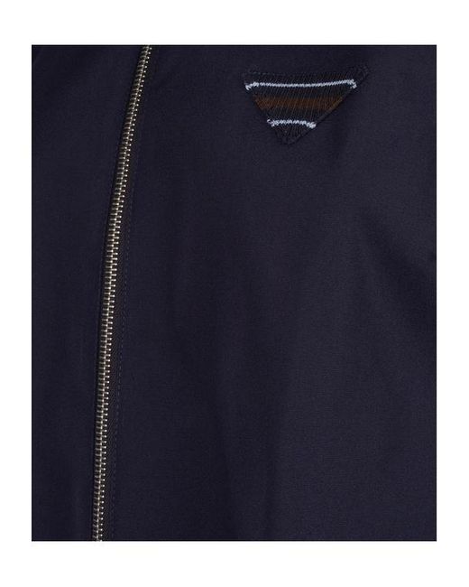 Prada Blue Sleeveless Drawstring Dress