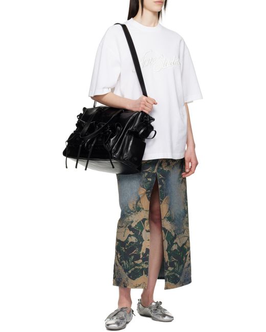Acne Black Multi-Pocket Handbag