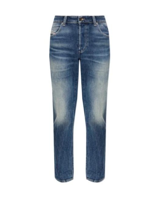 DIESEL Blue 1993 D-Vyl Straight-Leg Jeans for men