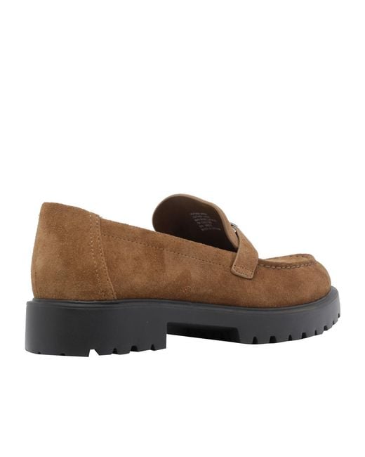 Tory Burch Brown Lug-Sole Loafers Flat Shoes