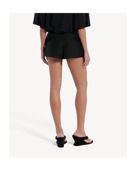 Balenciaga Black Mini Tailored Skort