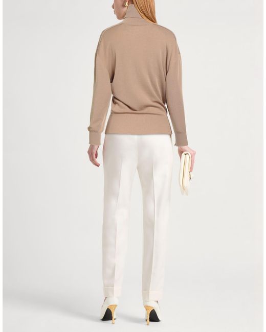Burberry Natural Solid Wool Knit