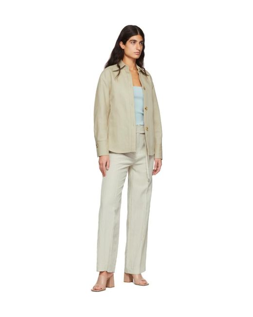 Vince Multicolor Straight Casual Pants