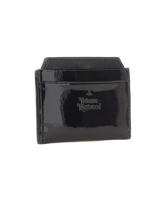 Vivienne Westwood Black Flat Card Holder