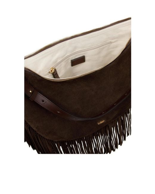 Ba&sh Brown Handbag With Adjustable Shoulder Strap